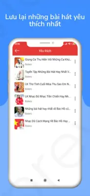 Nhạc Đỏ android App screenshot 1