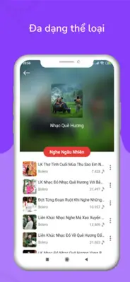 Nhạc Đỏ android App screenshot 3